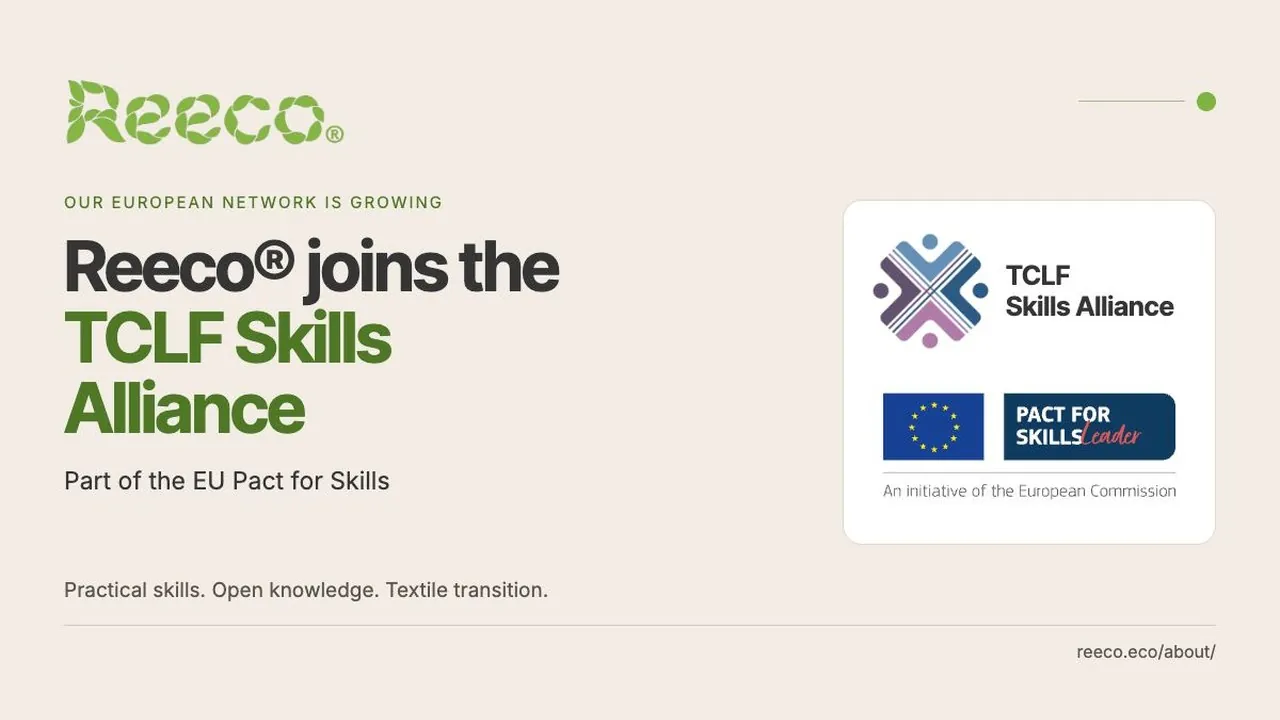 Juntámo-nos à TCLF Skills Alliance, a grande parceria de competências para têxteis, vestuário, couro...